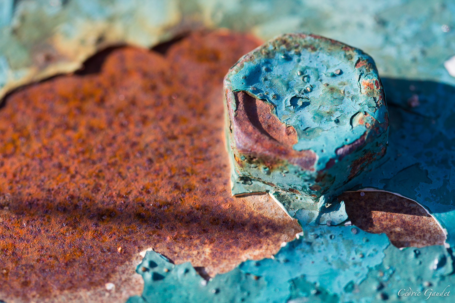 Un boulon rouillé